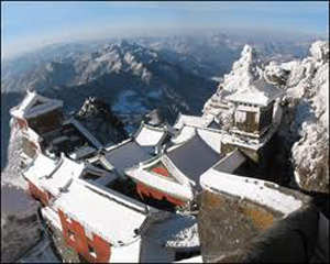 ANCIENT BUILDING COMPLEX IN THE WUDANG MOUNTAINS