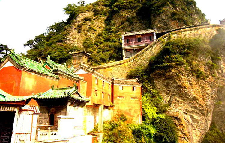 Ancient Building Complex in the Wudang Mountains in China