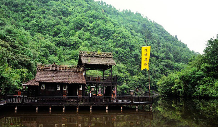 Ancient Building Complex in the Wudang Mountains in China