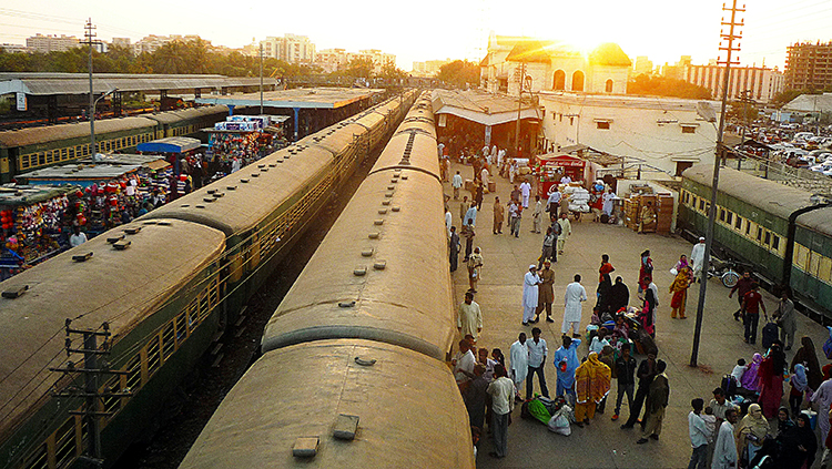 Cantt Railway Station Karachi