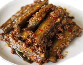 Dumpling Zhang's Fried Eggplant with Minced Beef