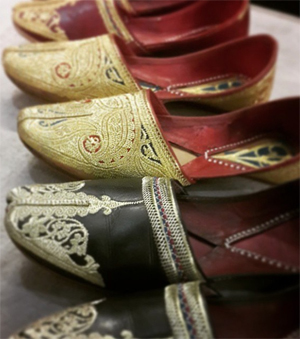 Hassan Tariq's blog post showcasing formal footwear by renowned designer