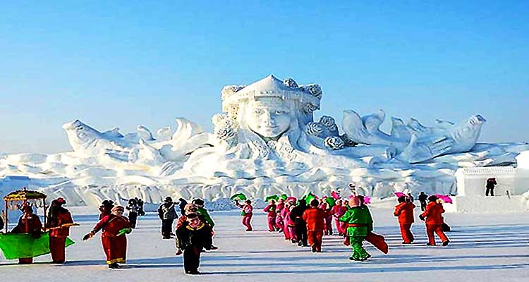 Harbin Ice Festival in China