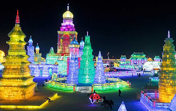 Harbin Ice Festival in China