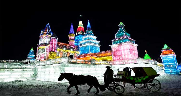 Harbin Ice Festival in China