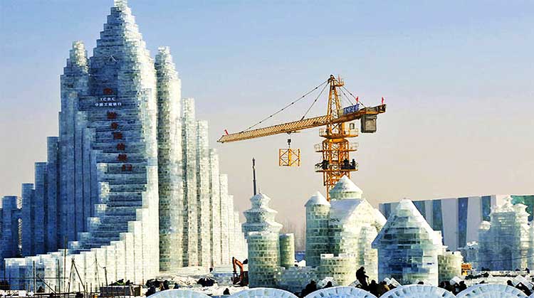 Harbin Ice Festival in China