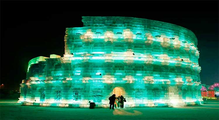 Harbin Ice Festival in China