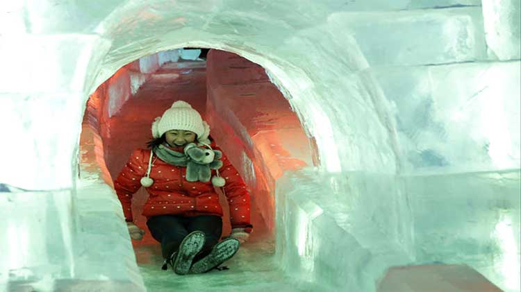 Harbin Ice Festival in China