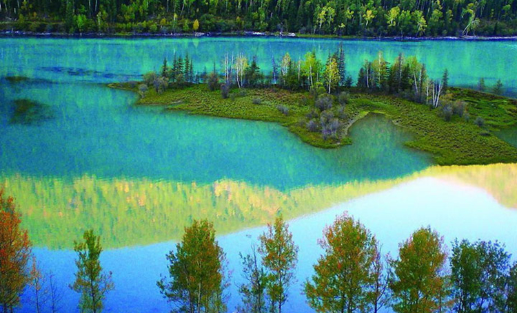 Kanas Lake, Burqin County, Xinjiang, China