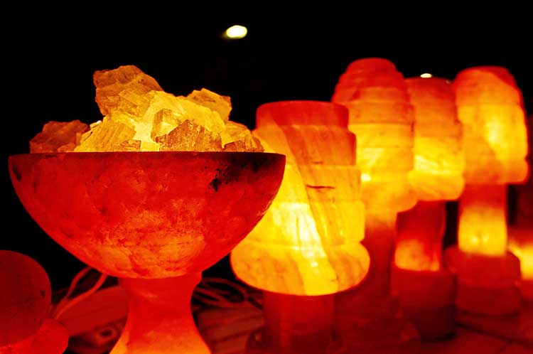 Inside of the Khewra Salt Mine