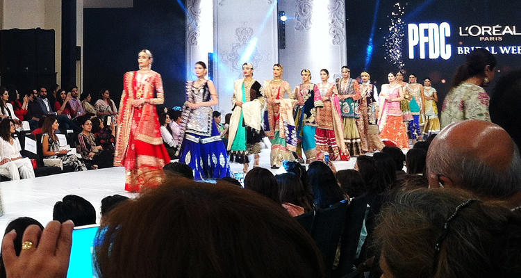 PFDC L'Oreal Bridal Week in Lahore