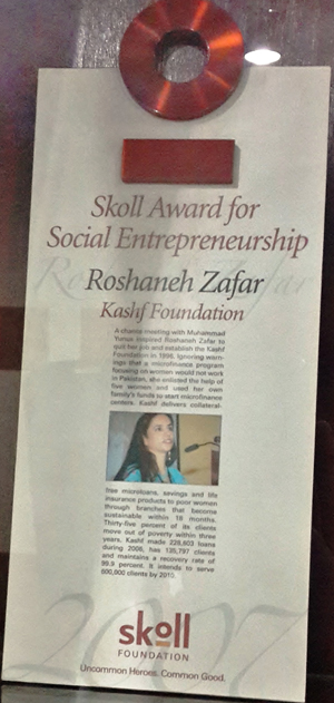 Roshaneh Zafar - Kashf Foundation