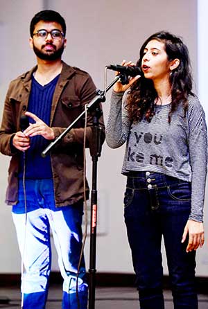 Khalid Omar and Ilsa Rashid - Sargoshiyan at IBA Karachi