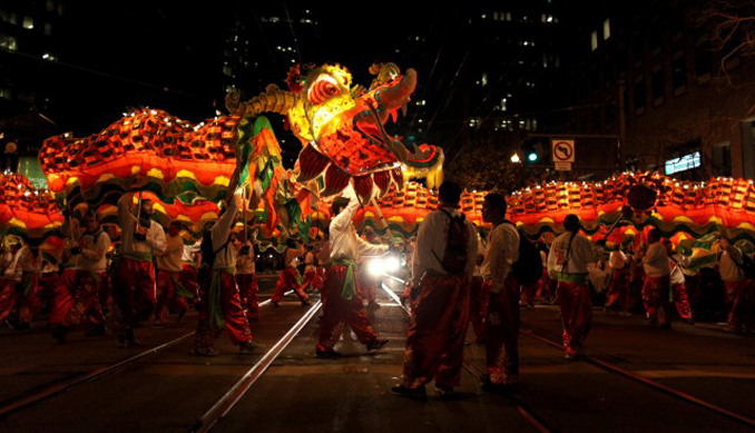Chinese Lunar New Year Celebrations in San Francisco, Feb 2014