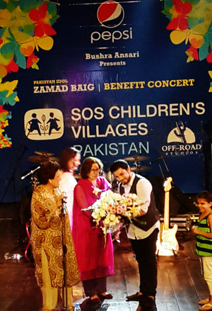 Zamad Baig at the Alhamra: Pakistan Idol sings for Benefit