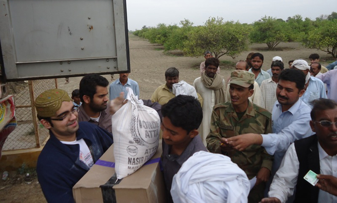 Zimmedar Shehri's IDP Relief Mission
