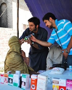 Zimmedar Shehri's IDP Relief Mission