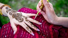 指甲花纹饰和手镯——巴基斯坦开斋节传统