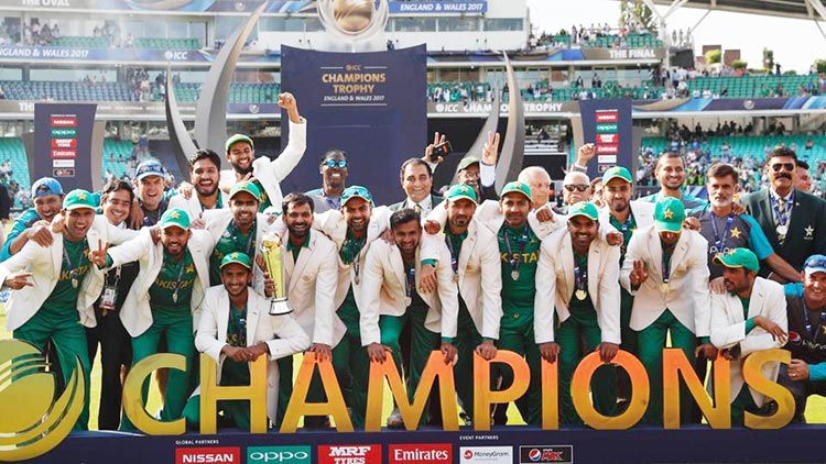 70 Years of Sports in Pakistan: Pakistan surprised the sporting world by  winning the ICC Champions Trophy this year