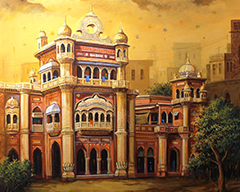 Exquisite Architectural Paintings on Display at Nomad Gallery