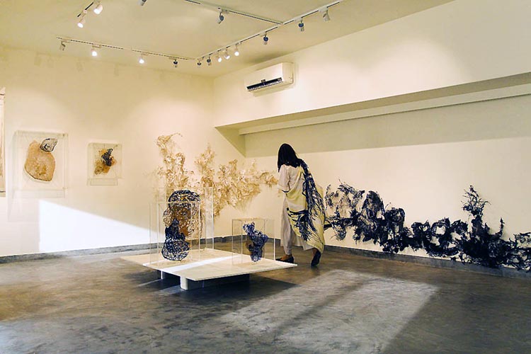 Art Review: 'Folding Shadows' at Koel Gallery, Karachi - Youlin Magazine