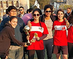 Right to Play & Total Football kickoff Girls Football Tournament 2017