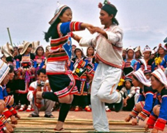 Knife-Pole Festival of Lisu People