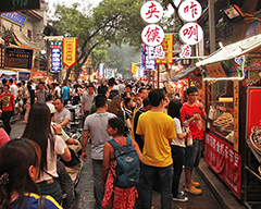 Muslim Delicacies at Hui Block in Xi