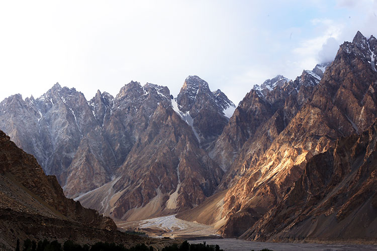 View Of Passu Cathedrals from Glacier Breeze PC Nayha Jay