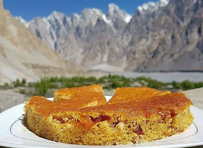 Apricot Cake Glacier Breeze Photo Credit Ahmed Ali Khan