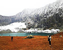 Trekking to Ratti Gali Lake