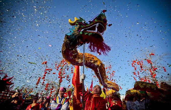 Chinese Lunar New Year Celebrations in San Francisco, Feb 2014