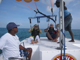 GRANDMA GOES PARA SAILING IN TURKS AND CAICOS ISLANDS!