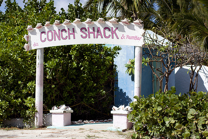 THE CONCH SHACK - EXOTIC NATIVE EATERY IN TURKS AND CAICOS!