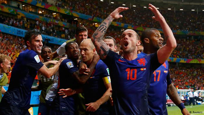 World Champions Humiliated by the Netherlands