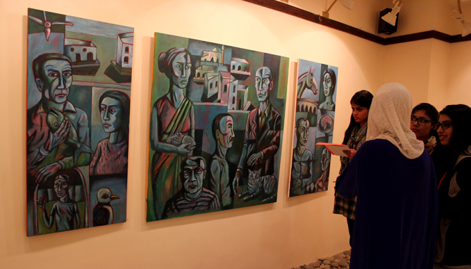 Khaas Gallery Exhibition: Moeen Faruqi's Paintings