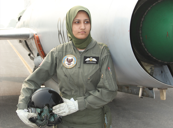 SENTINEL OF THE SKY: PAKISTAN'S AYESHA FAROOQ